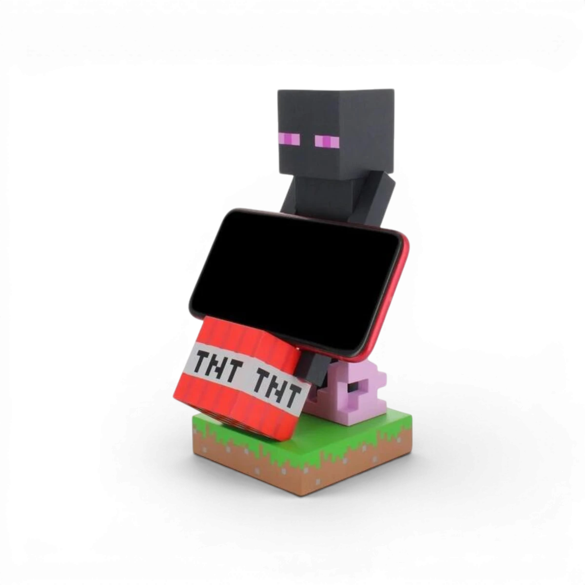 Figurine & Station de Charge Enderman – Minecraft Cable Guys