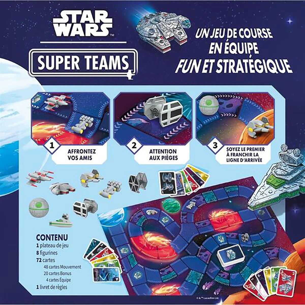 Star Wars Super Teams – Jeu de stratégie et course