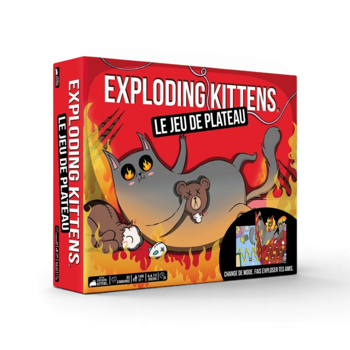 Exploding Kittens Jeu de Plateau – Jeu d’ambiance fun et stratégie