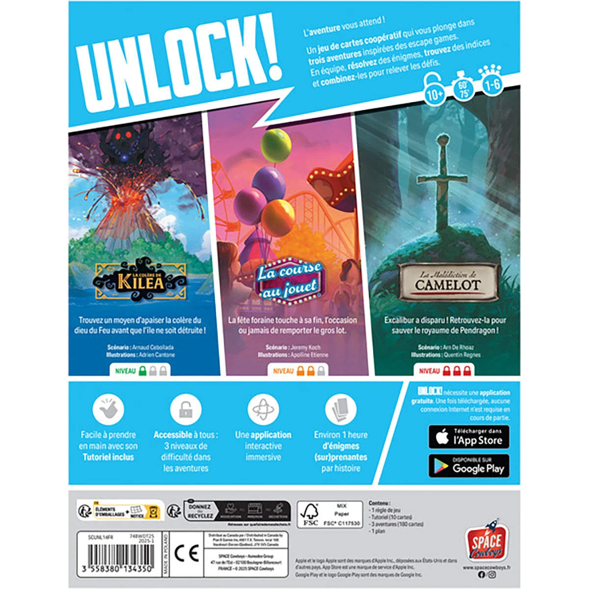 Unlock Enchanted Adventures – Jeu coopératif énigmes et enquête