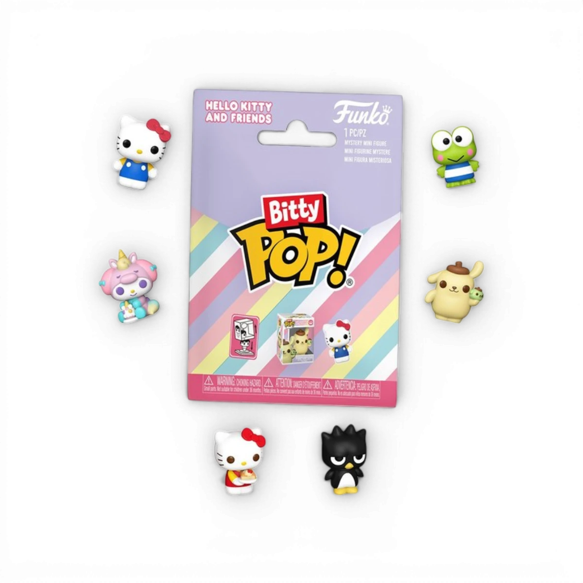 Figurine Bitty Pop Hello Kitty and Friends x1 (modèle aléatoire)