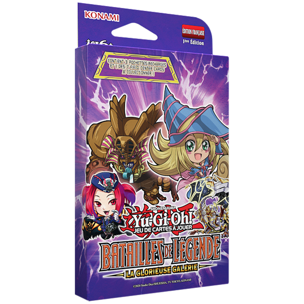 Boosters Yu-Gi-Oh! Battles of Legend Glorious Gallery x3 (Tripack)