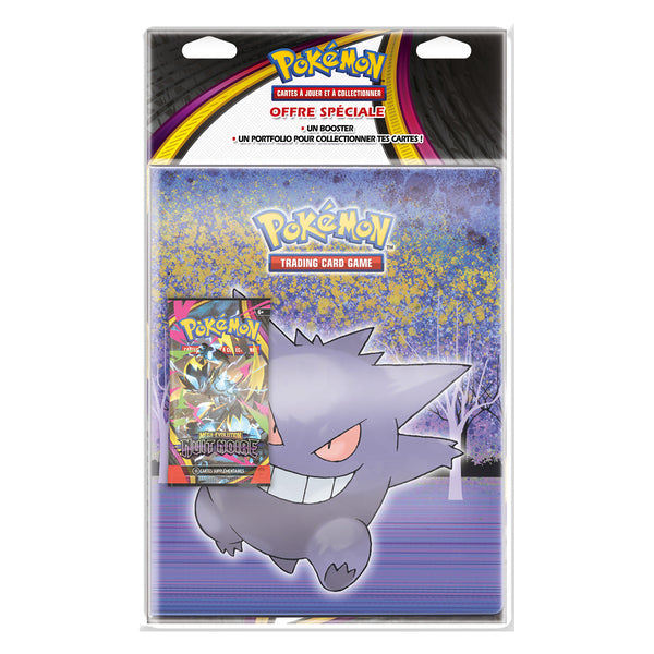 Classeur Pokémon et Booster ME05 Nuit noire
