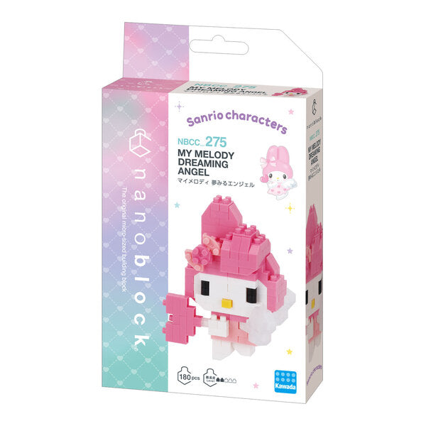 Nanoblock Hello Kitty - My Melody dreaming Angel (180 pièces)