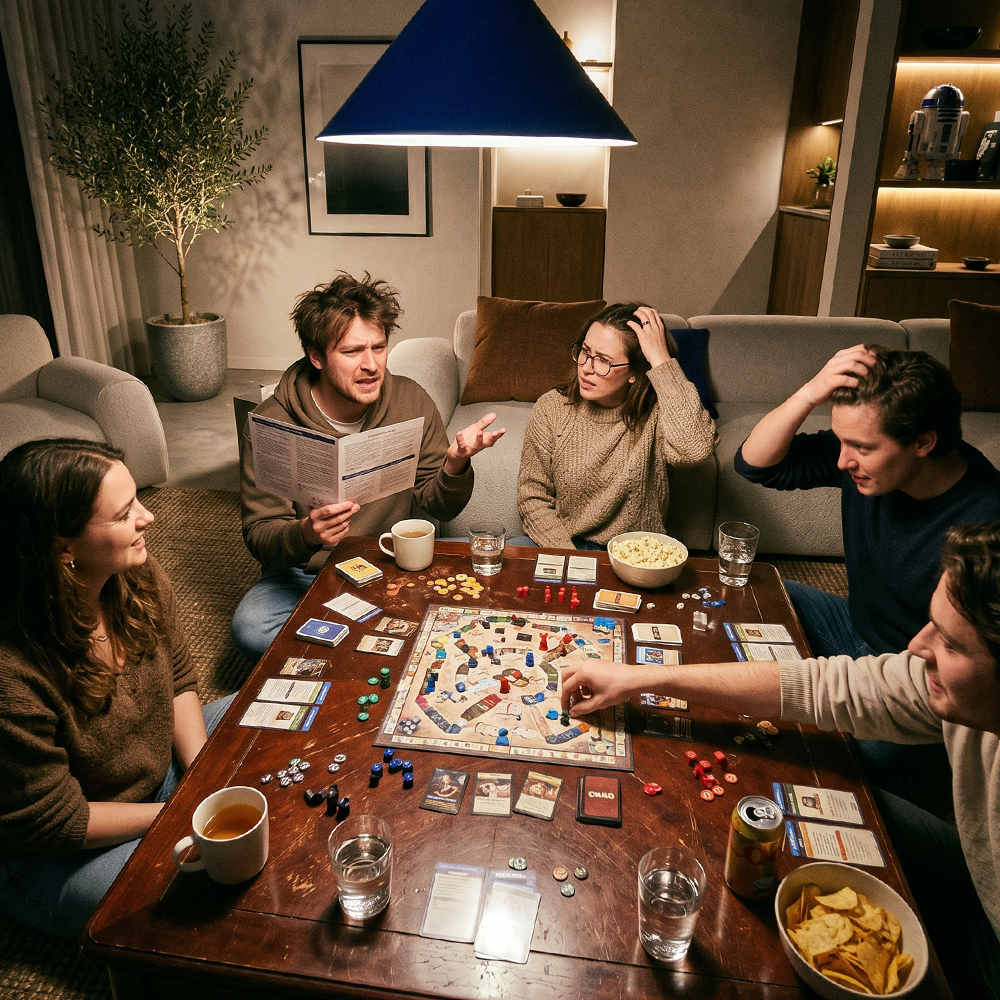 Comment présenter un jeu de société sans perdre la table ?