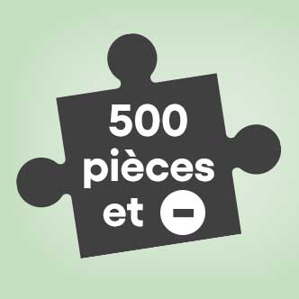 500 pièces et moins