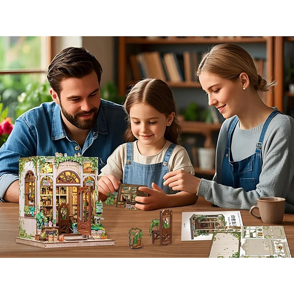 Green Life Bookshop – Book Nook – Kit DIY