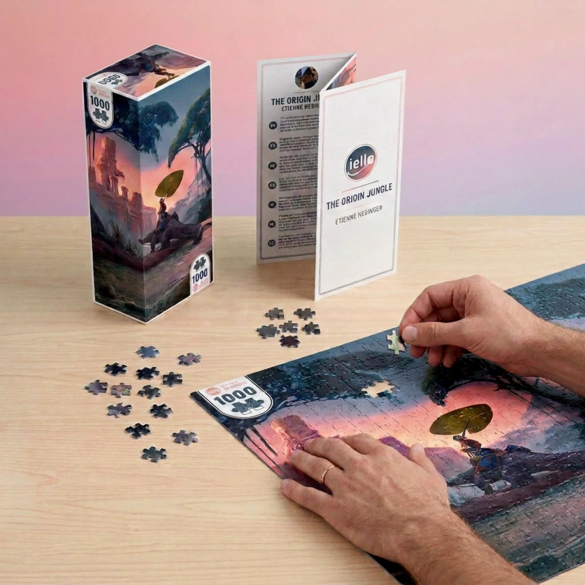 Puzzle Universe The Origin Jungle 1000 pièces – Etienne Hebinger