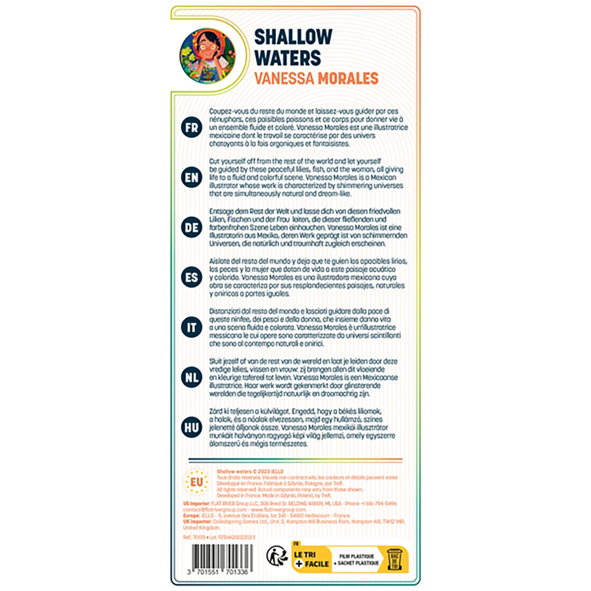 Puzzle Universe Shallow Waters 1000 pièces – Vanessa Morales