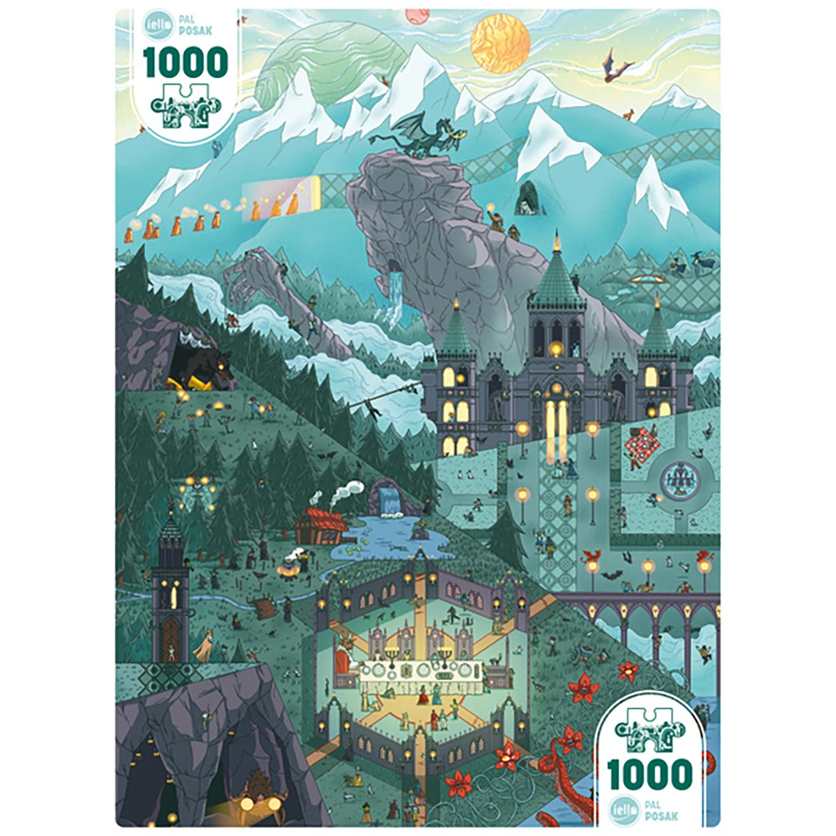 Puzzle Universe Chemins Obscurs 1000 pièces – Pal Posak