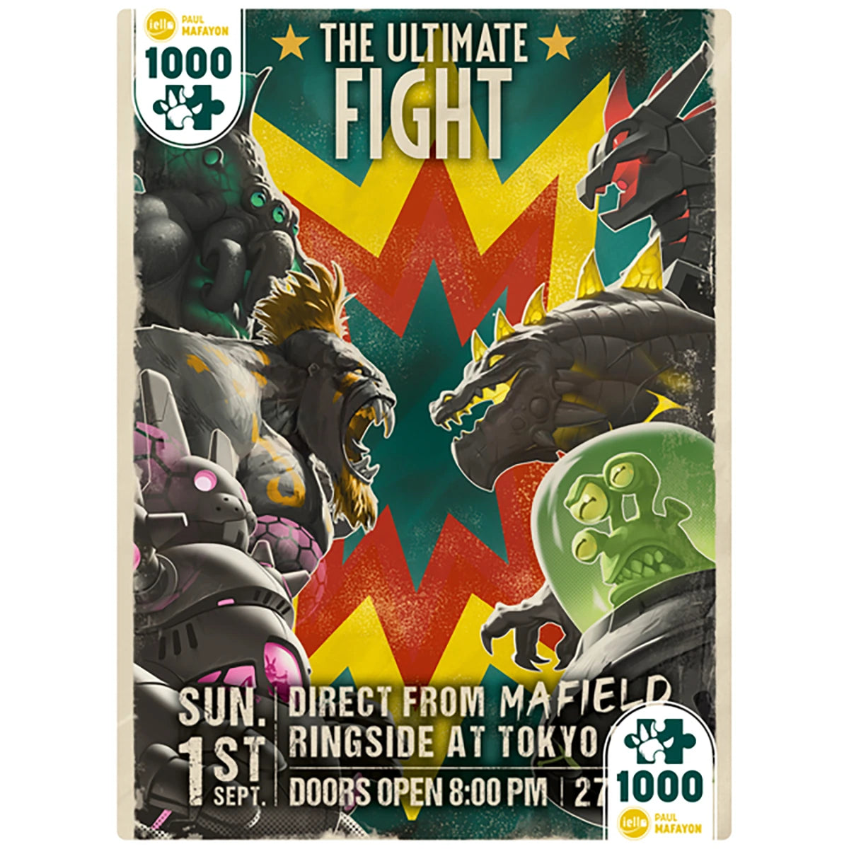 Puzzle Universe The Ultimate Fight 1000 pièces – King of Tokyo