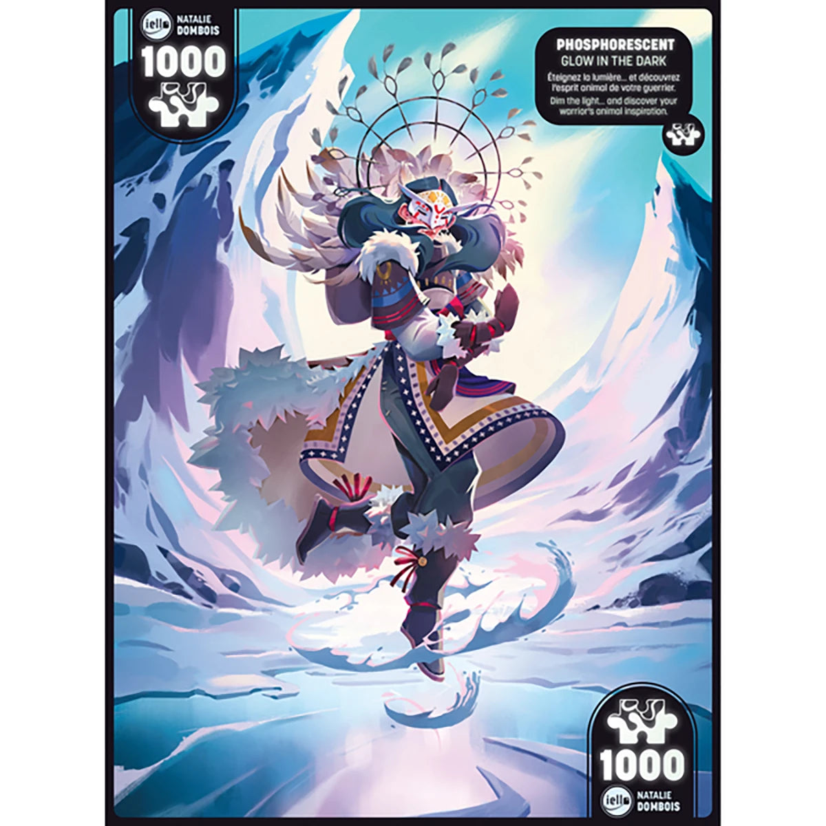 Puzzle Ice Spirit - Collection Twist phosphorescent - 1000 pièces
