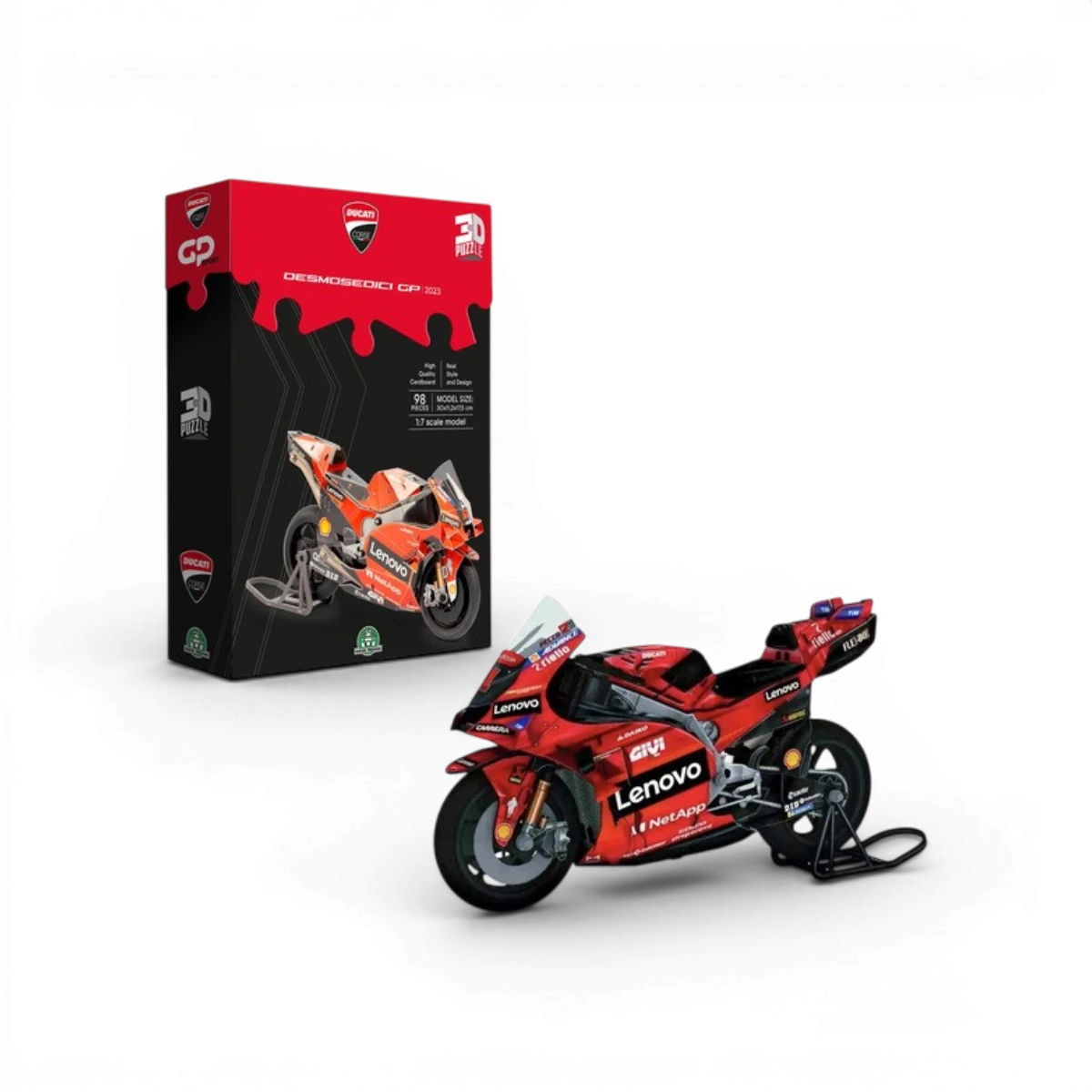 Puzzle 3D Ducati Desmosedici 120 pièces