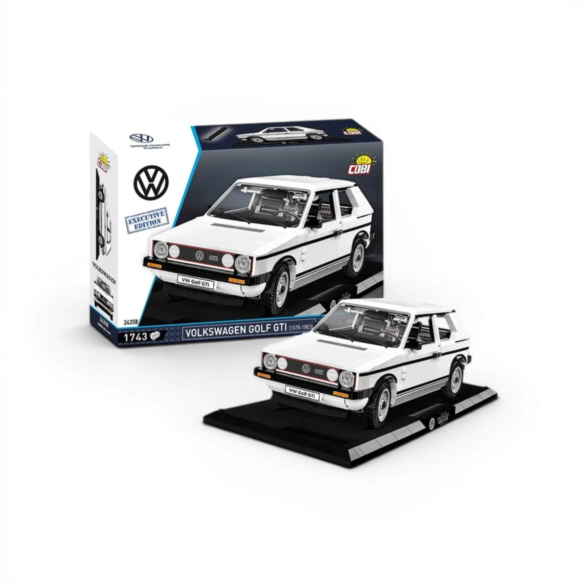 Volkswagen Golf GTI (1743 pièces) – Set de construction – Cobi