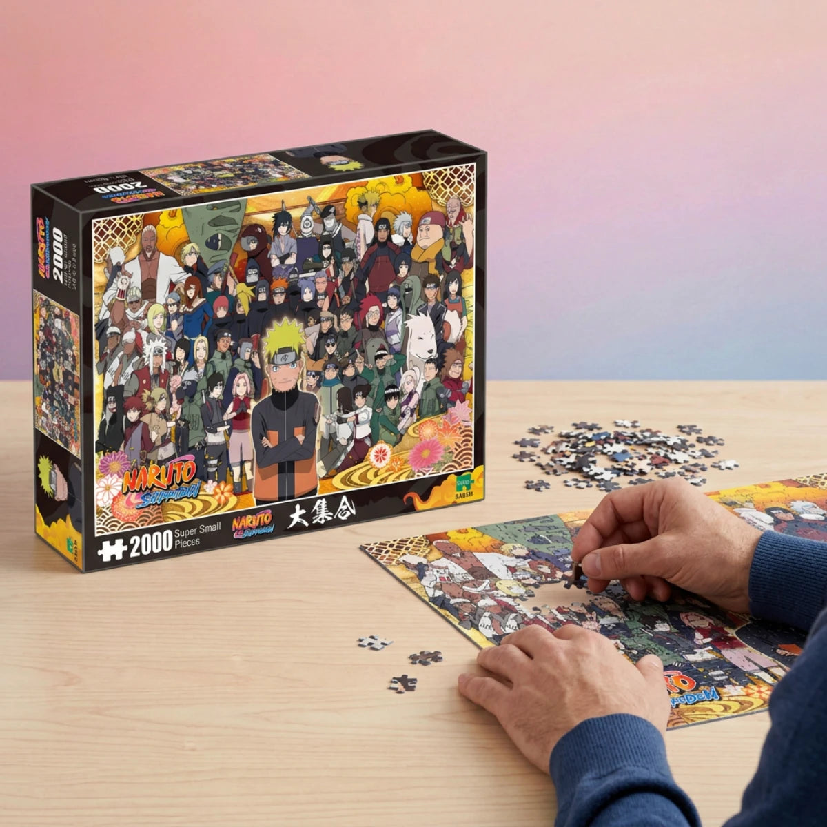 Puzzle Naruto Shippuden 2000 pièces super small