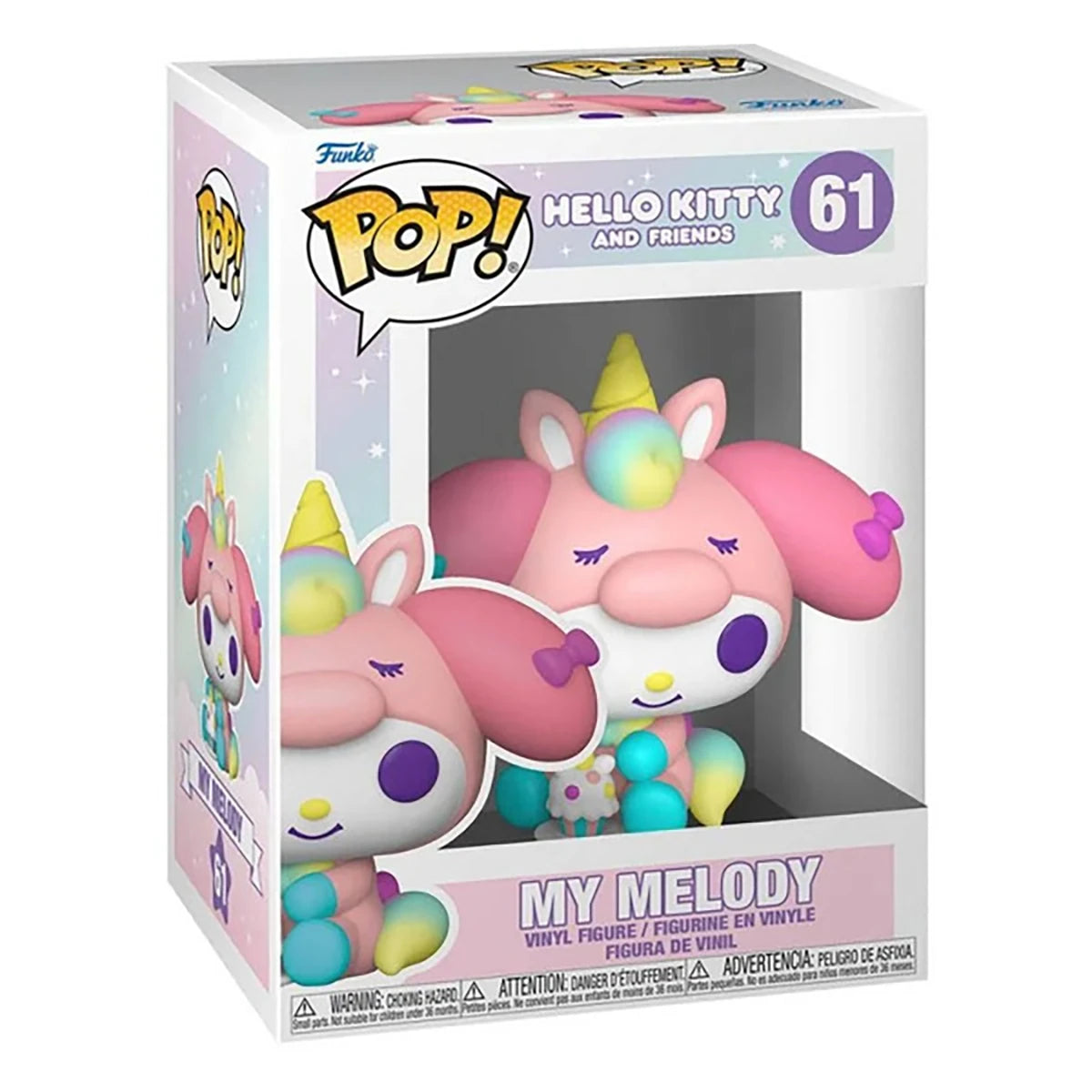 Figurine Hello Kitty My Melody - Funko Pop! n°61