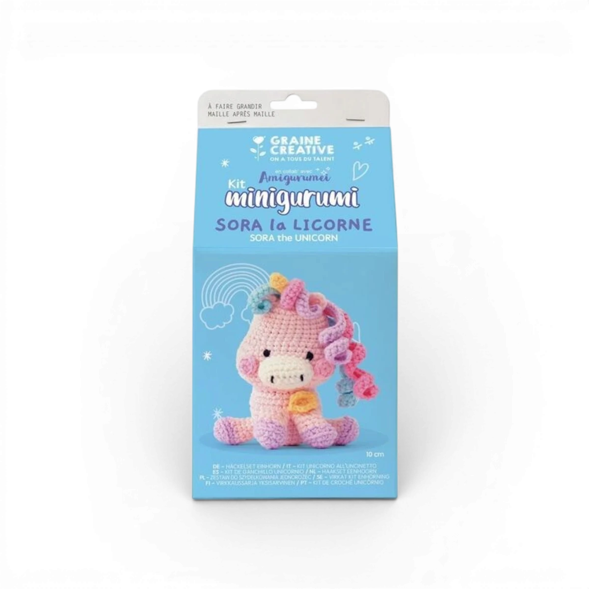 Licorne – Kit DIY crochet mini amigurumi