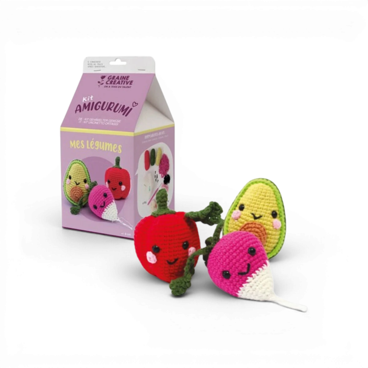 Mes Légumes – Kit DIY crochet amigurumi