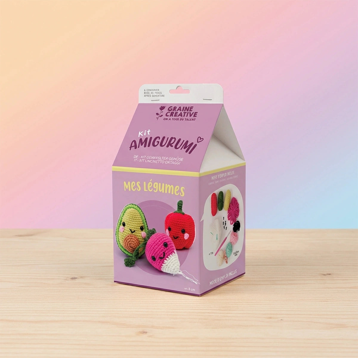 Mes Légumes – Kit DIY crochet amigurumi
