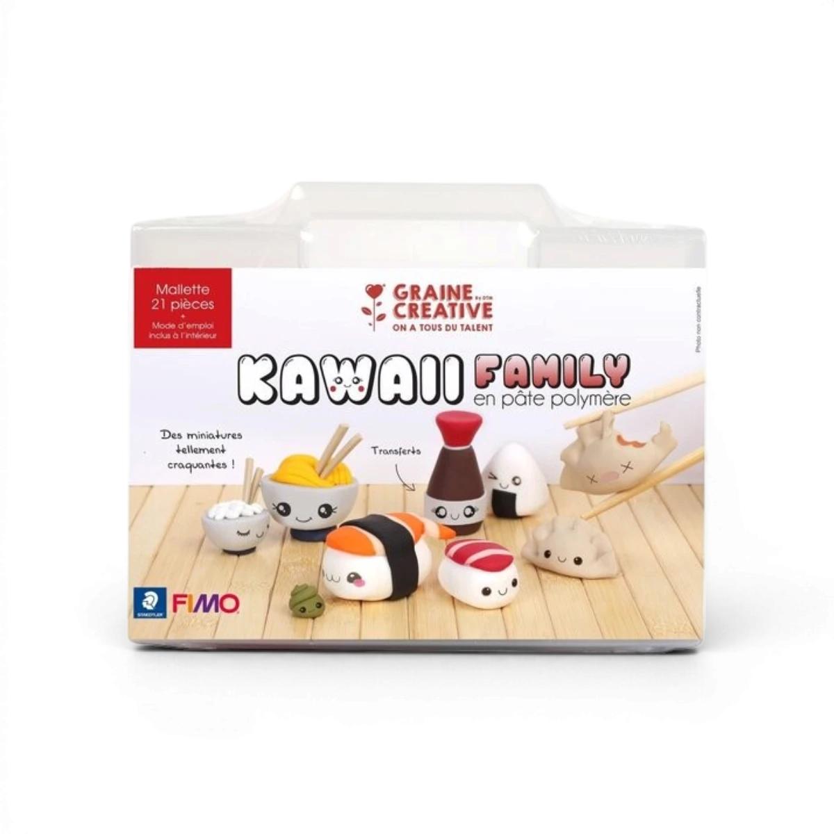 Kawaii Family Asie – FIMO – Mallette créative