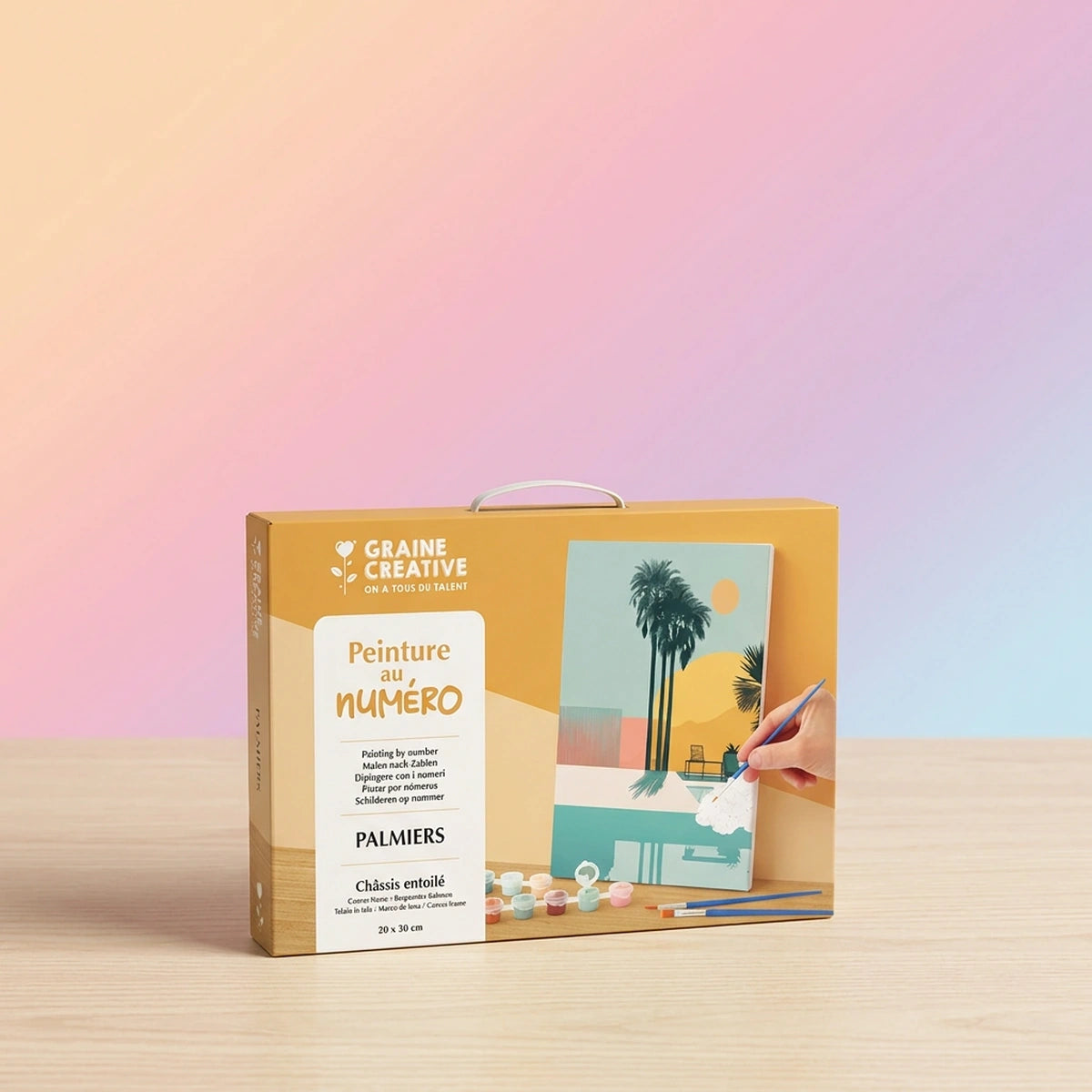 Palmiers – Peinture au numéro