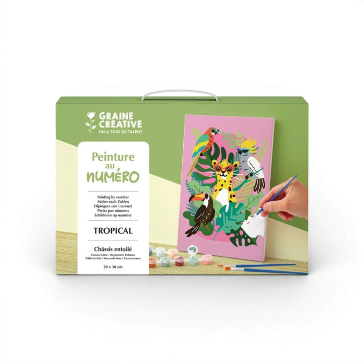 Tropical – Peinture au numéro