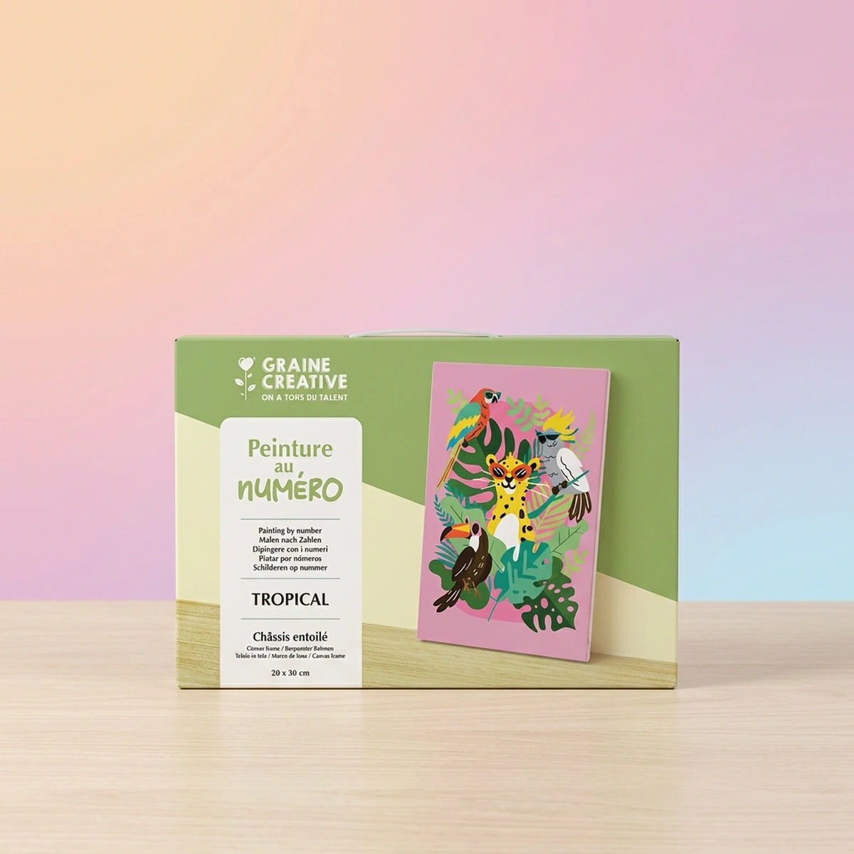 Tropical – Peinture au numéro