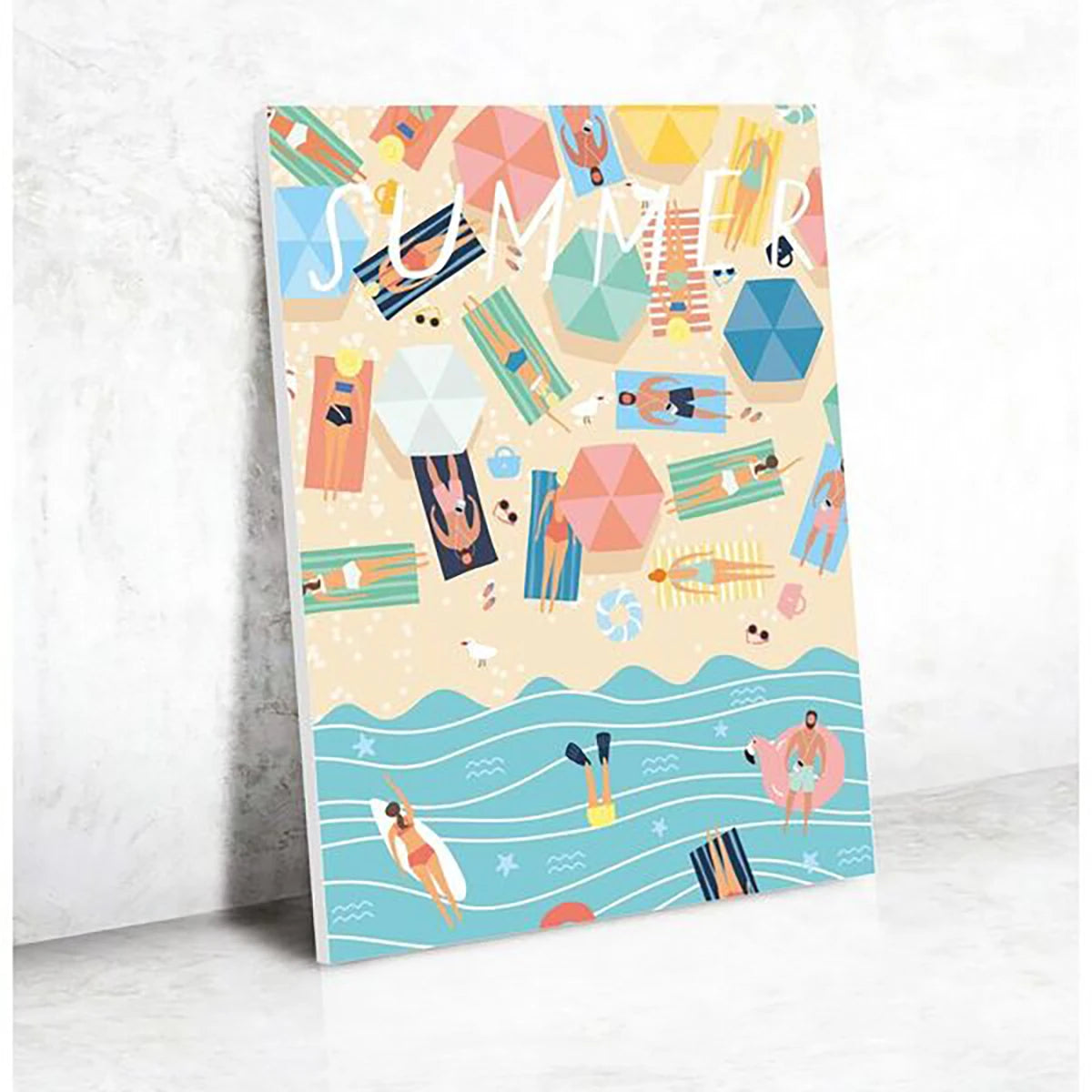 À la Plage – Peinture au numéro