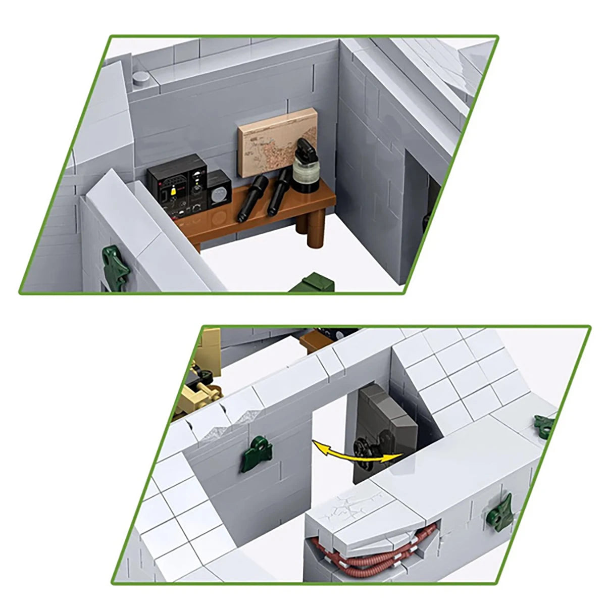 Bunker Regelbau 667 (642 pièces) – Set de construction – Cobi