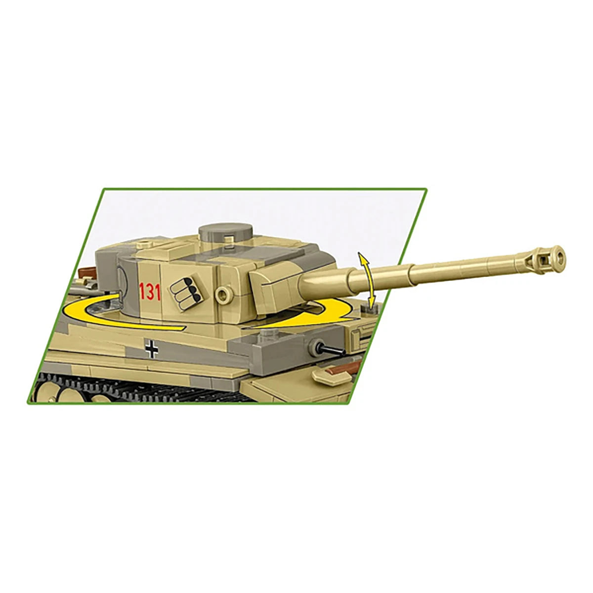 Tiger n°131 (442 pièces) – Set de construction – Cobi