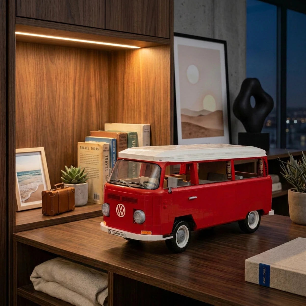 Volkswagen T2a Camper Van (2775 pièces) – Set de construction – Cobi