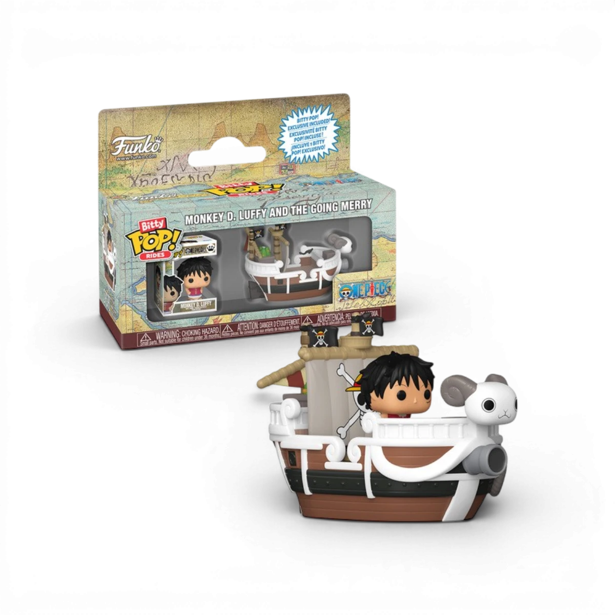 Pack Bitty Pop! One Piece - Luffy et Going Merry