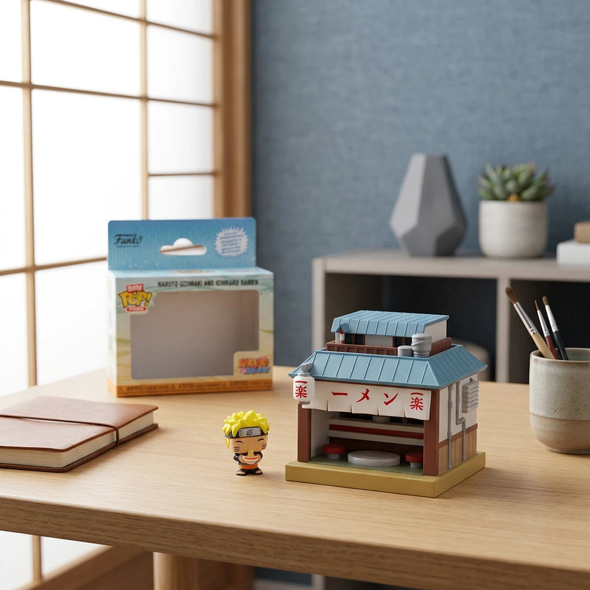 Pack Bitty Pop! Town Naruto - Naruto Uzumaki et Ichiraku Ramen
