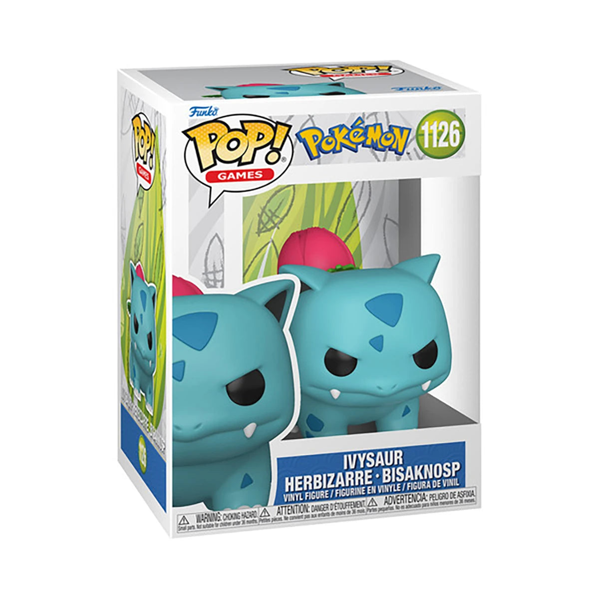 Figurine Herbizarre - Pokémon - Funko Pop! n°1126
