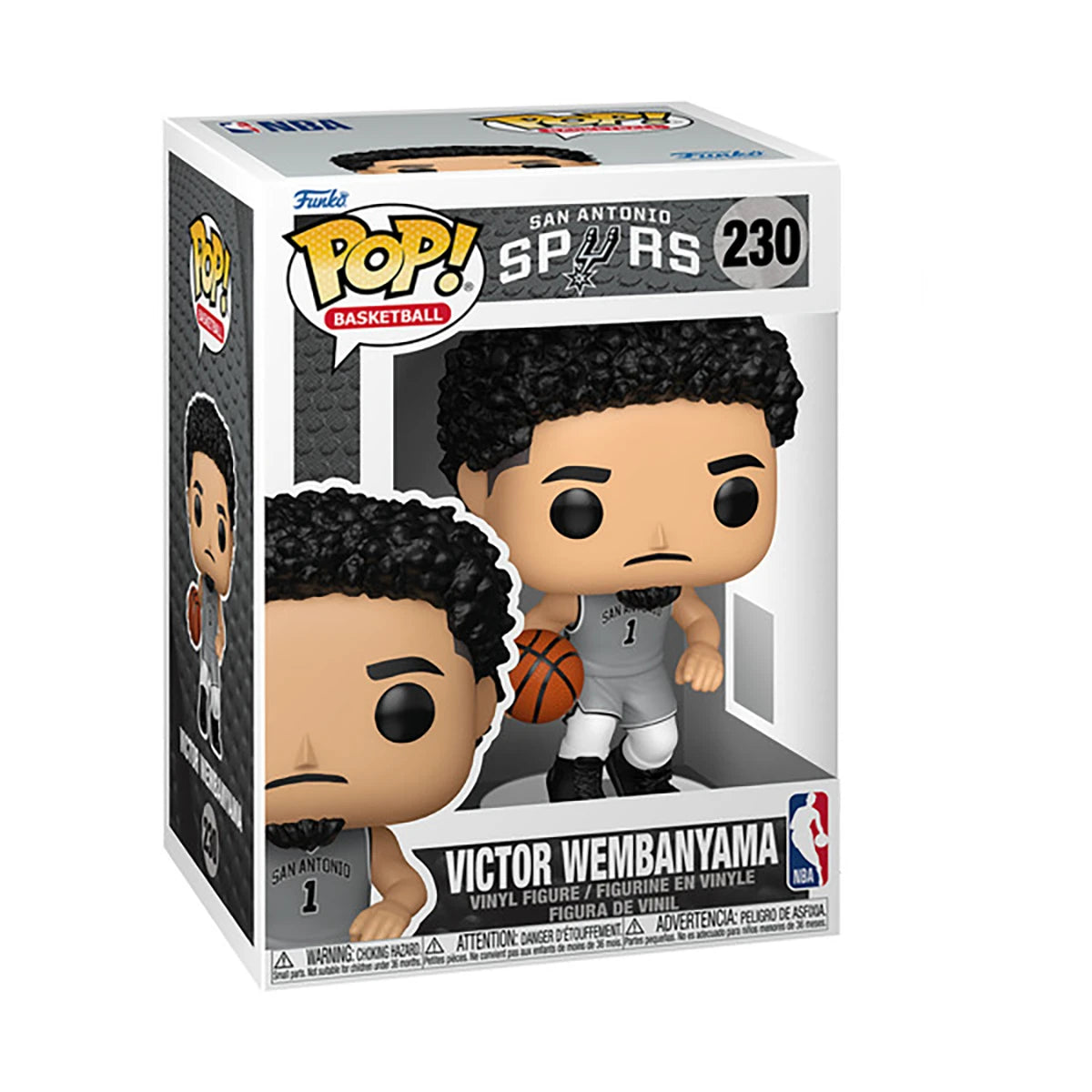 Figurine Victor Wembanyama - NBA - Funko Pop! n°230