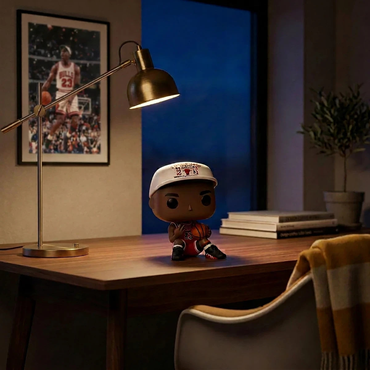 Figurine Michael Jordan 3 Times - NBA - Funko Pop! n°222