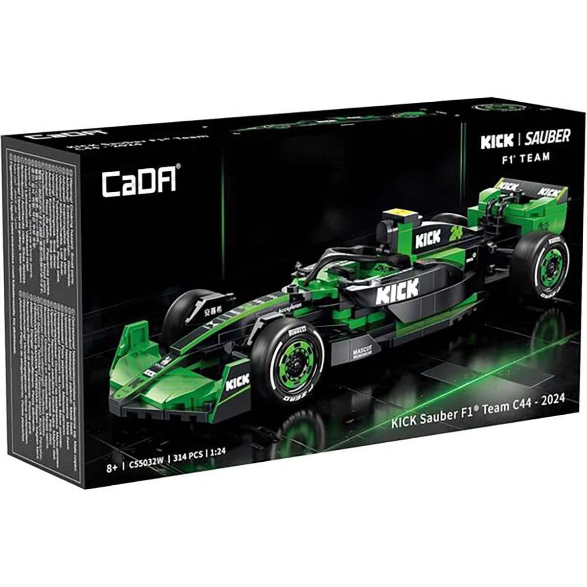 Sauber F1 C44 2024 (314 pièces) – Set de construction – CaDA