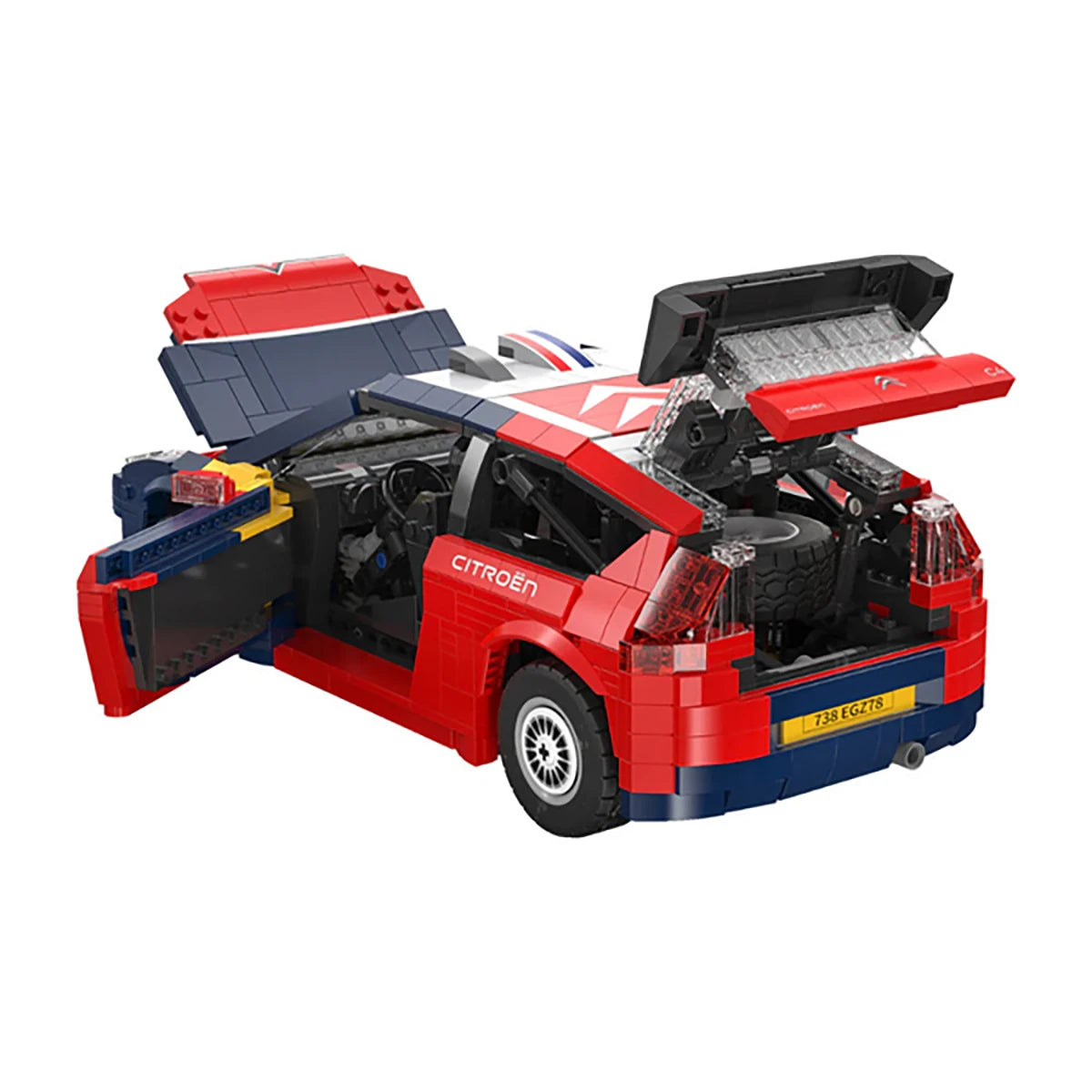 Citroën C4 WRC 2008 – Set de construction – CaDA
