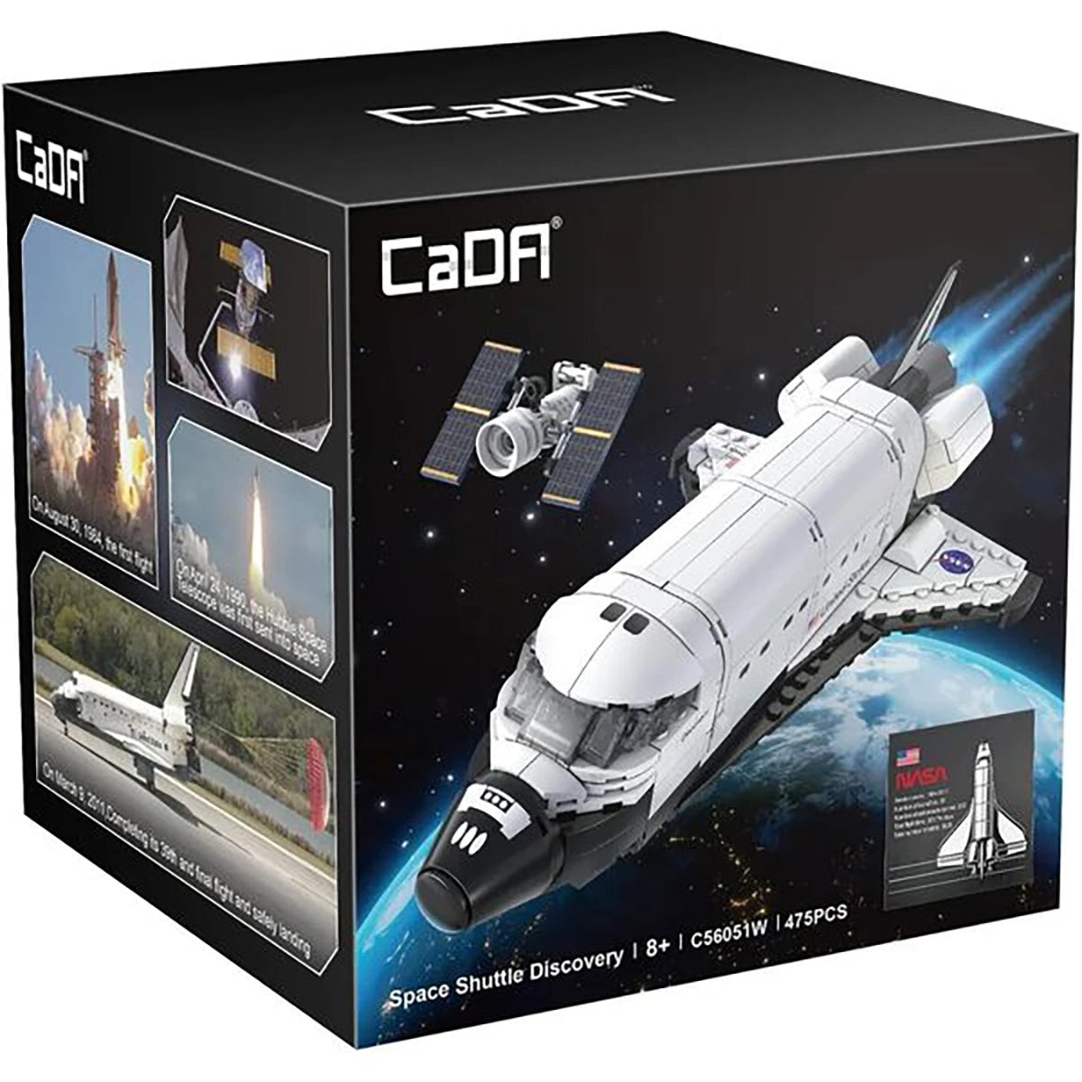 Navette Spatiale NASA (475 pièces) – Set de construction – CaDA