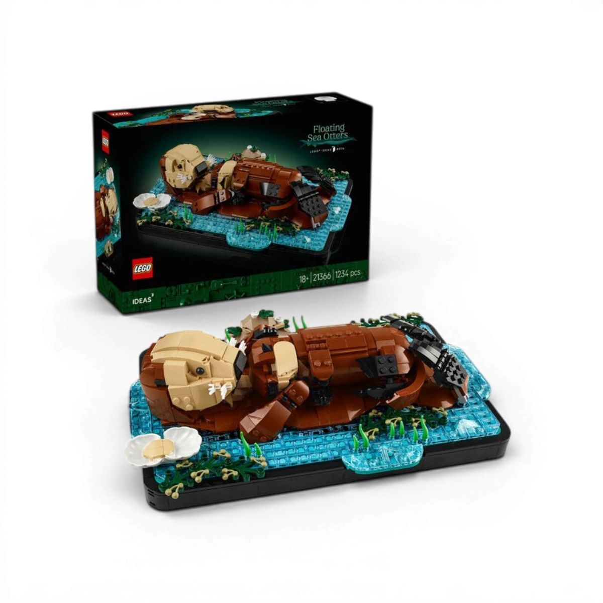 21366 - Les loutres câlines - LEGO® LEGO Ideas