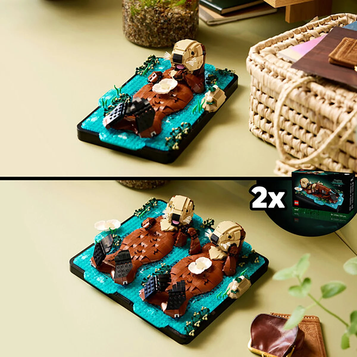 21366 - Les loutres câlines - LEGO® LEGO Ideas
