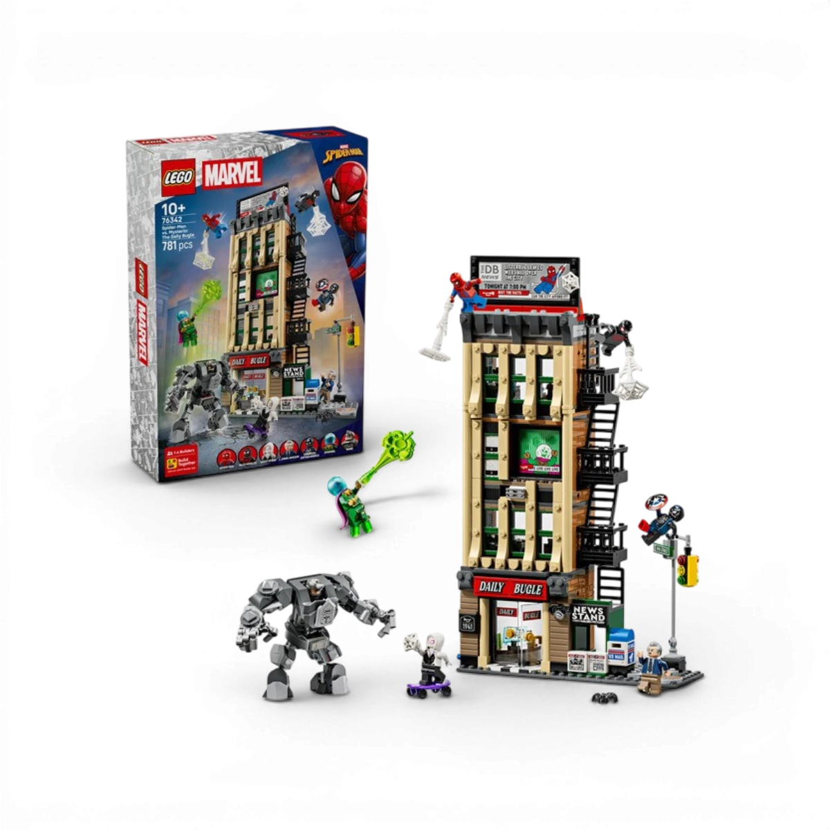 76342 - Spider-Man contre Mystério : le Daily Bugle - LEGO® Super Heroes