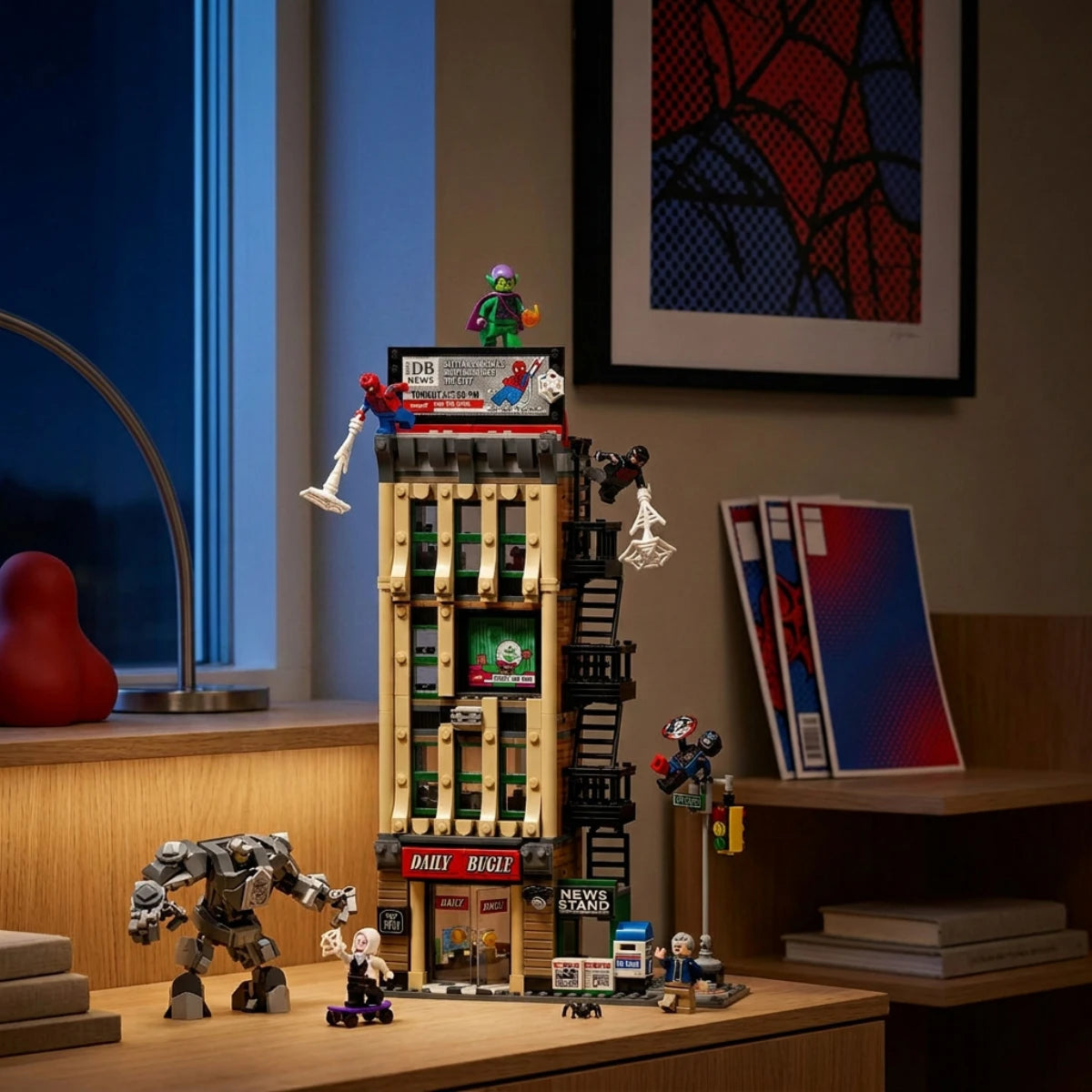 76342 - Spider-Man contre Mystério : le Daily Bugle - LEGO® Super Heroes
