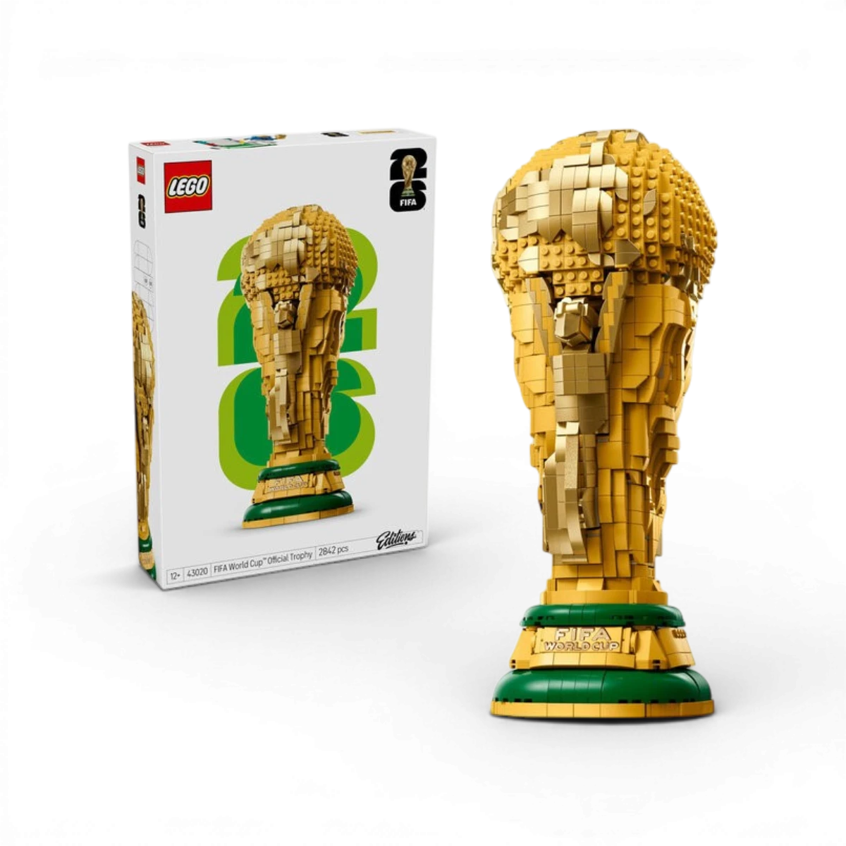 43020 - Trophée officiel de la Coupe du monde de la FIFA - LEGO® Editions Sports