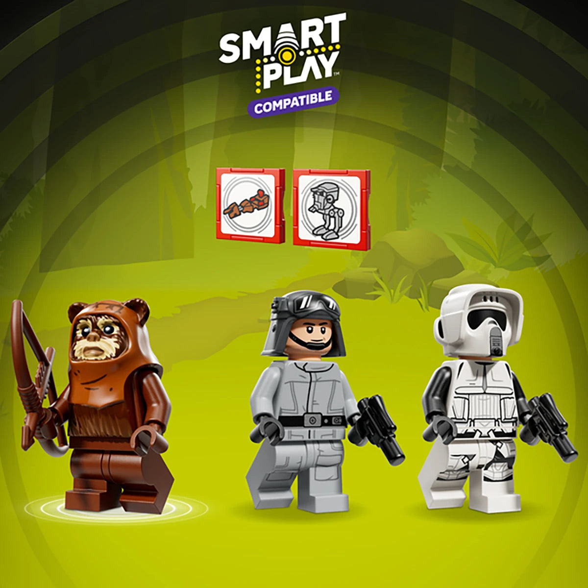 75424 - L’attaque du AT-ST™ sur Endor - LEGO® Star Wars™ - SMART Play™