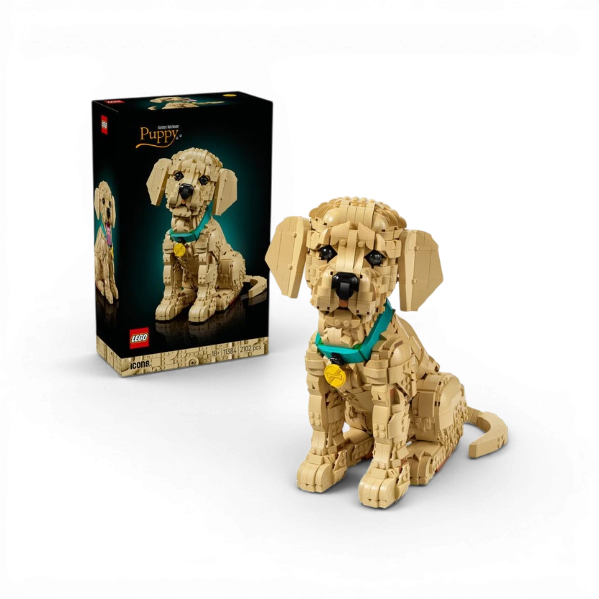 11384 - Le chiot Golden Retriever - LEGO® Icons