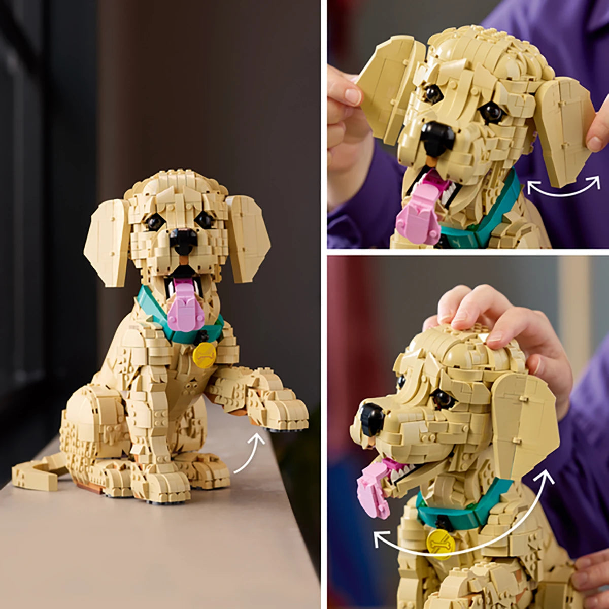 11384 - Le chiot Golden Retriever - LEGO® Icons