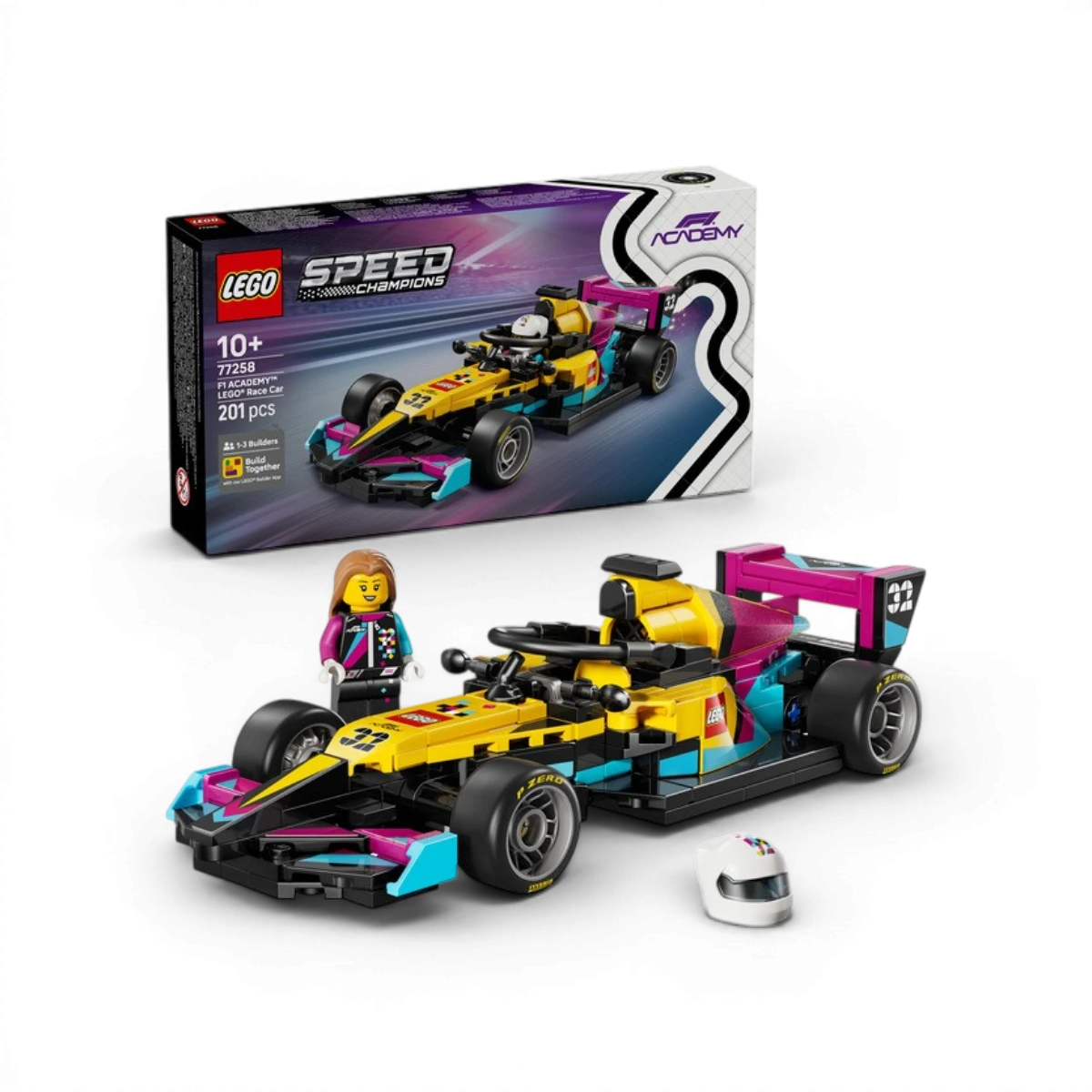 77258 - Voiture de course F1 ACADEMY™ LEGO® - LEGO® Speed Champions
