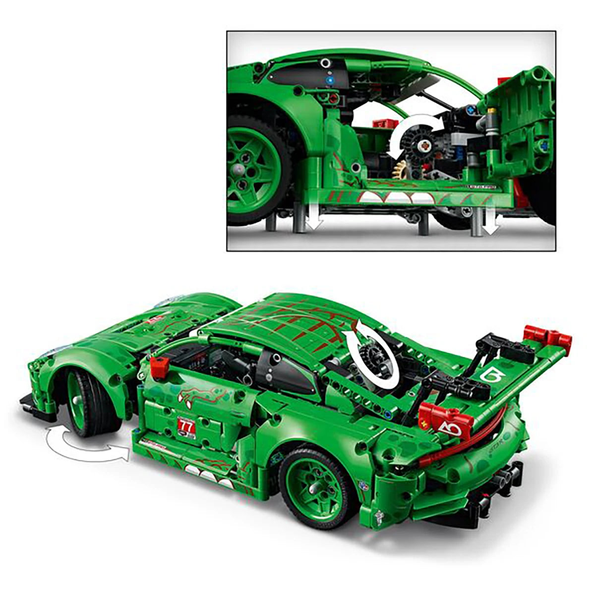 42224 - Porsche 911 GT3 R REXY AO Racing - LEGO® Technic