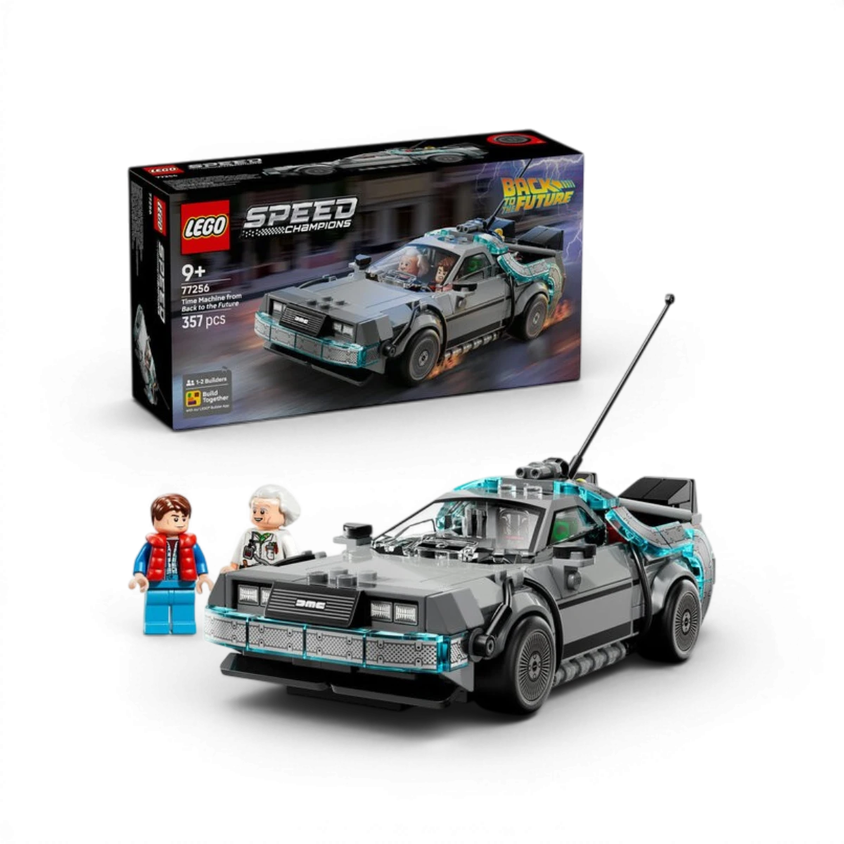77256 - La machine à remonter le temps de Retour vers le futur - LEGO® Speed Champions